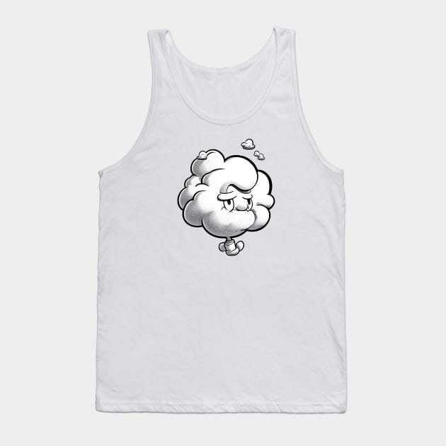 Propeller fluffy cloud Tank Top by stkUA